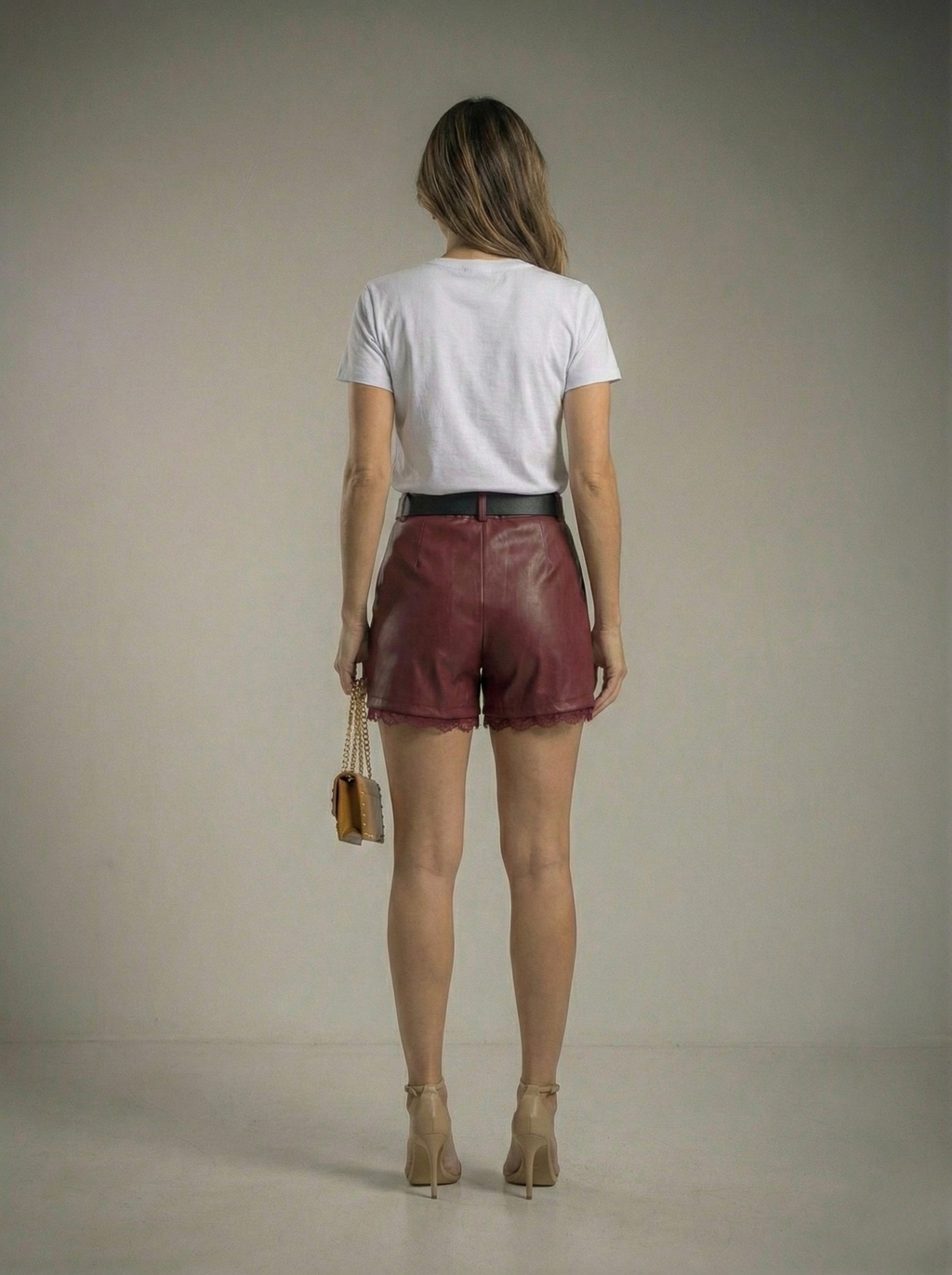Short Polipiel Bordeaux