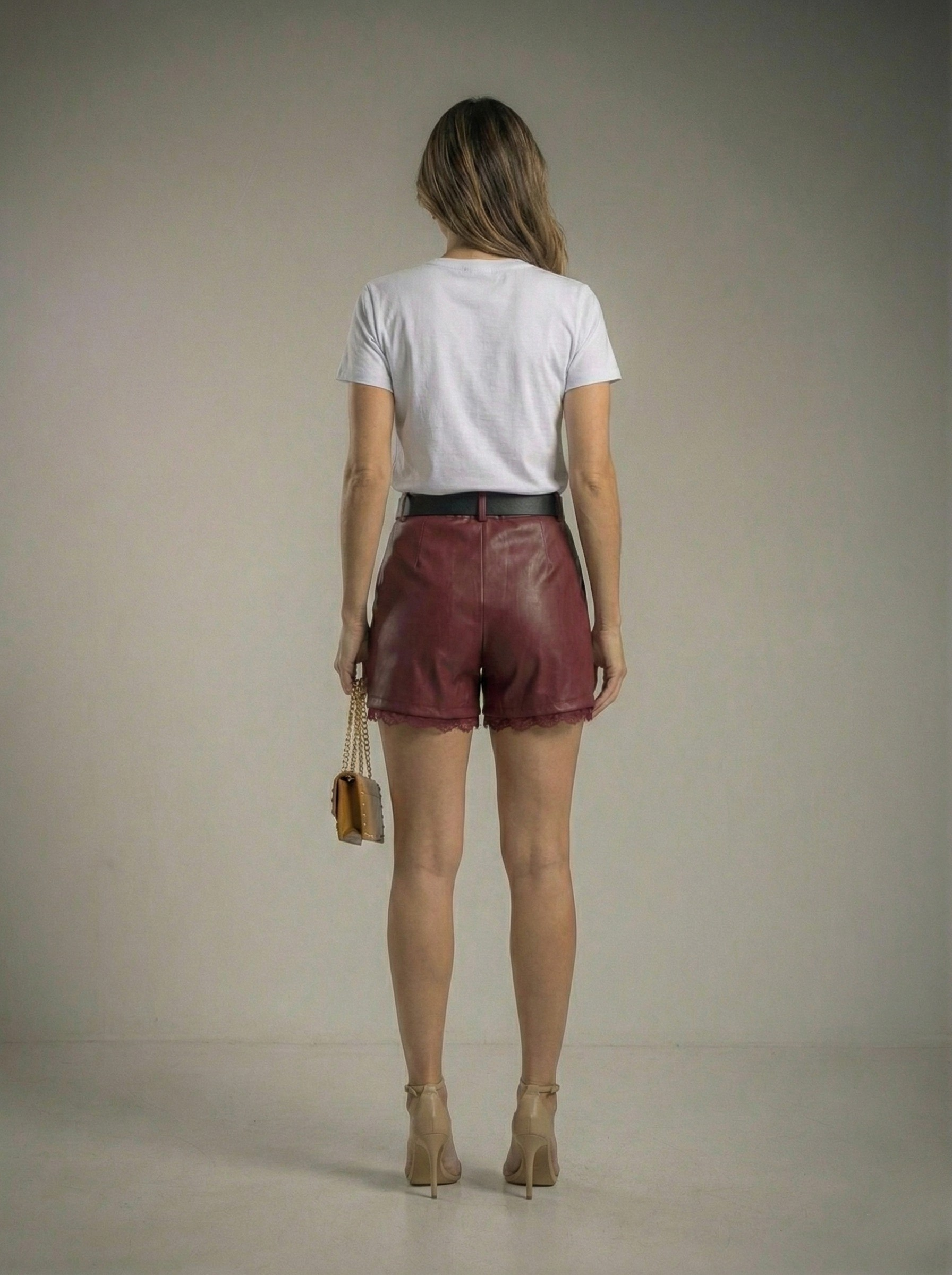 Short Polipiel Bordeaux