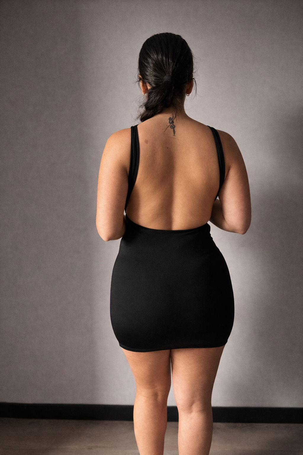 Vestido Cut Out Negro