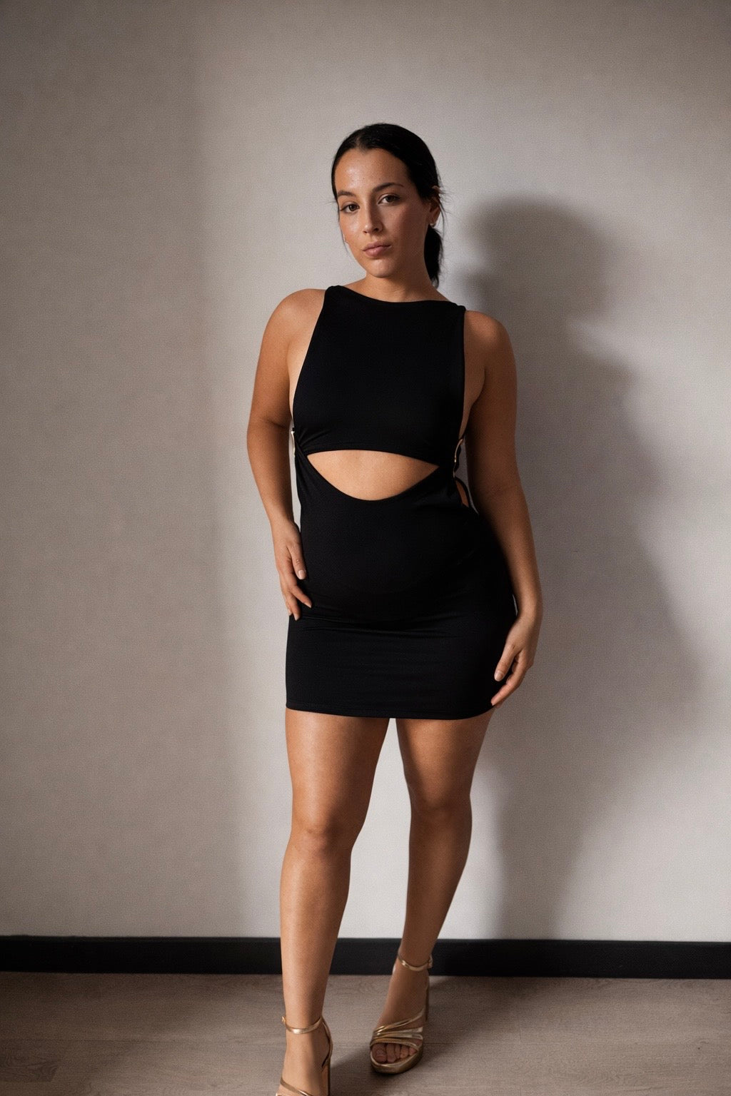 Vestido Cut Out Negro
