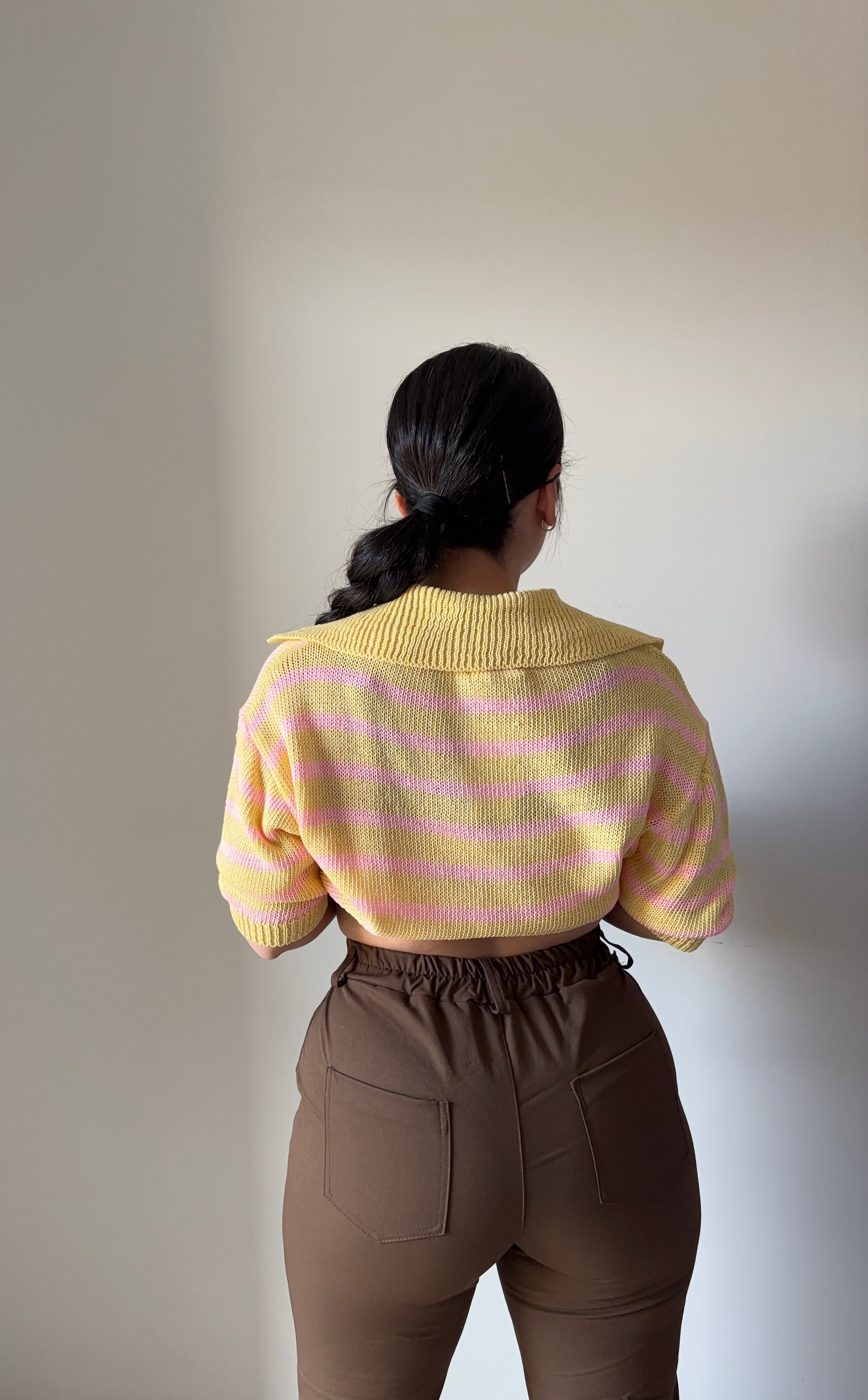 Pantalón Recto de Tiro Alto