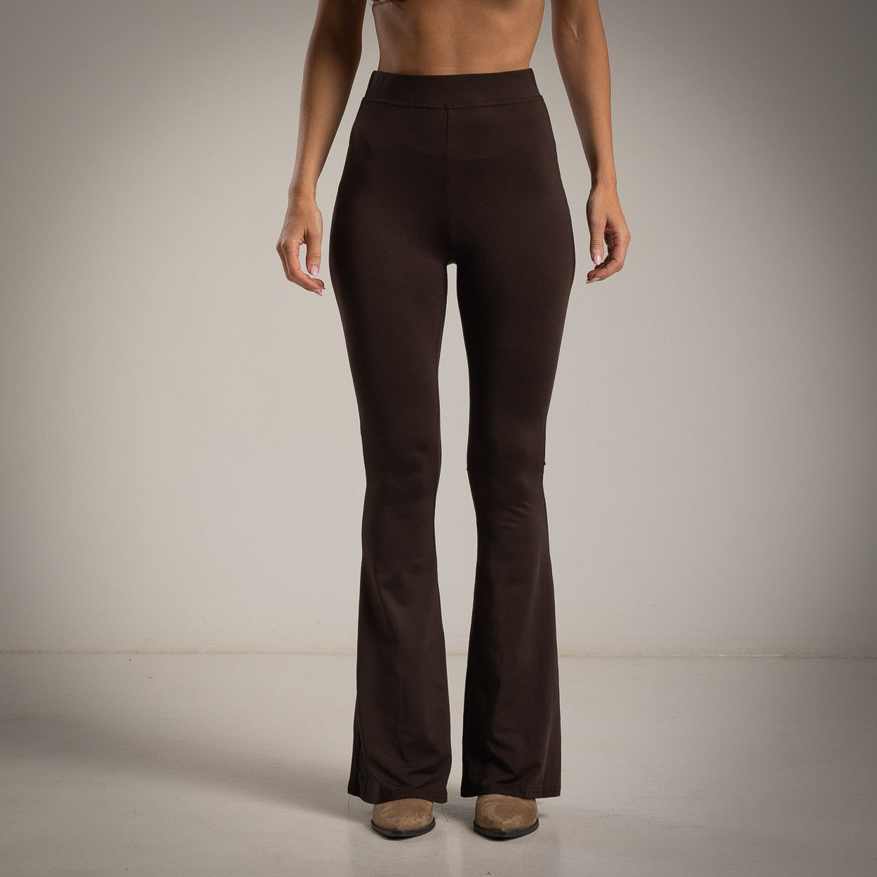 Leggins Flare Chocolate