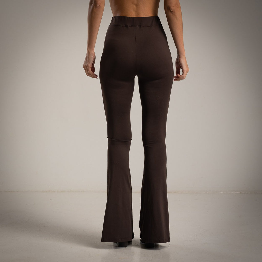 Leggins Flare Chocolate