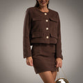 Chaqueta Bouclé