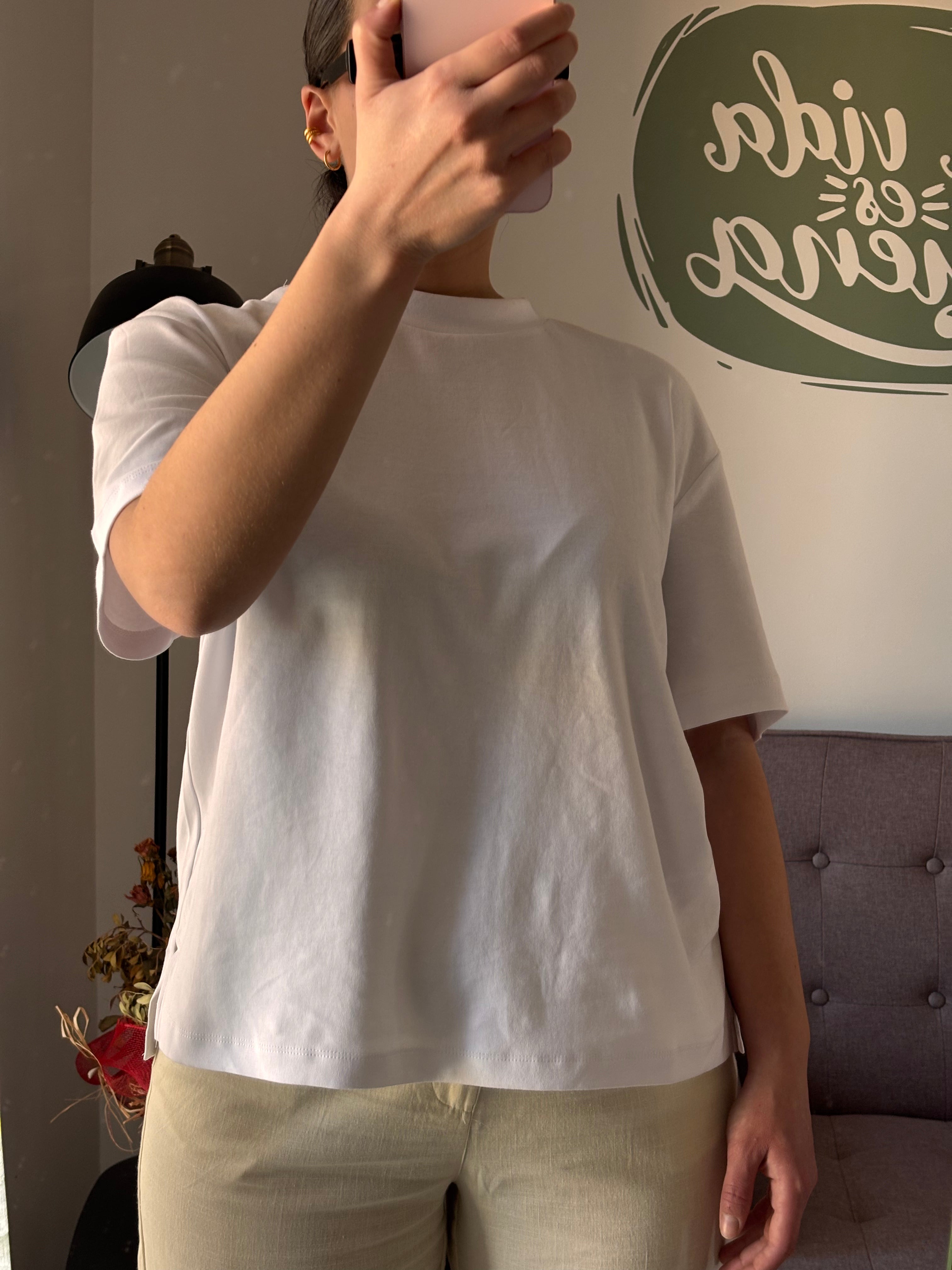 Camiseta "Oversize" – Algodón Premium